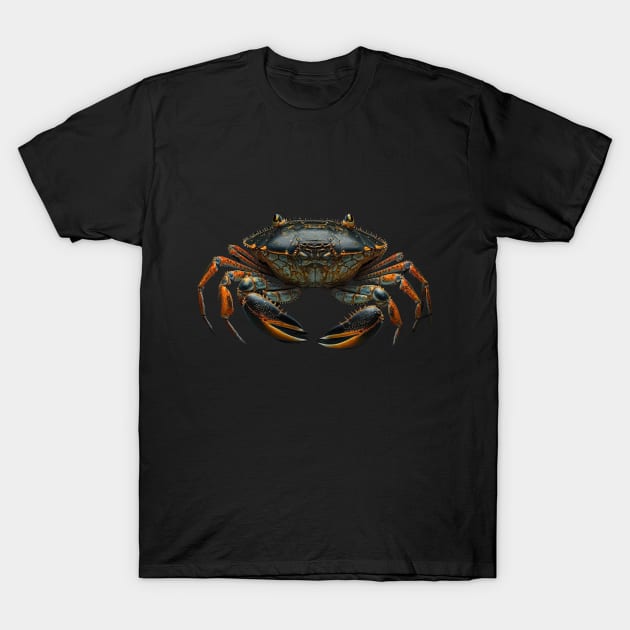 Work makes me crabby (no text) T-Shirt by AI-datamancer